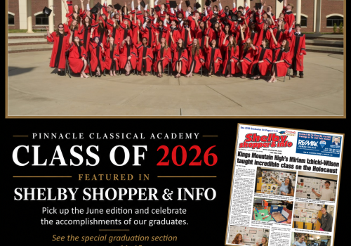 Pinnacle Classical Academy Class of 2026 Featured in Shelby Shopper & Info Graduation Edition