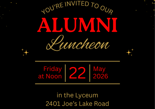 Save the Date: Alumni Luncheon